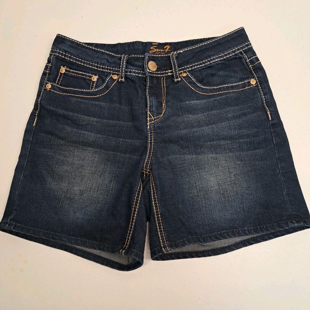 Seven7 Bermuda Denim Shorts Women's Size 4